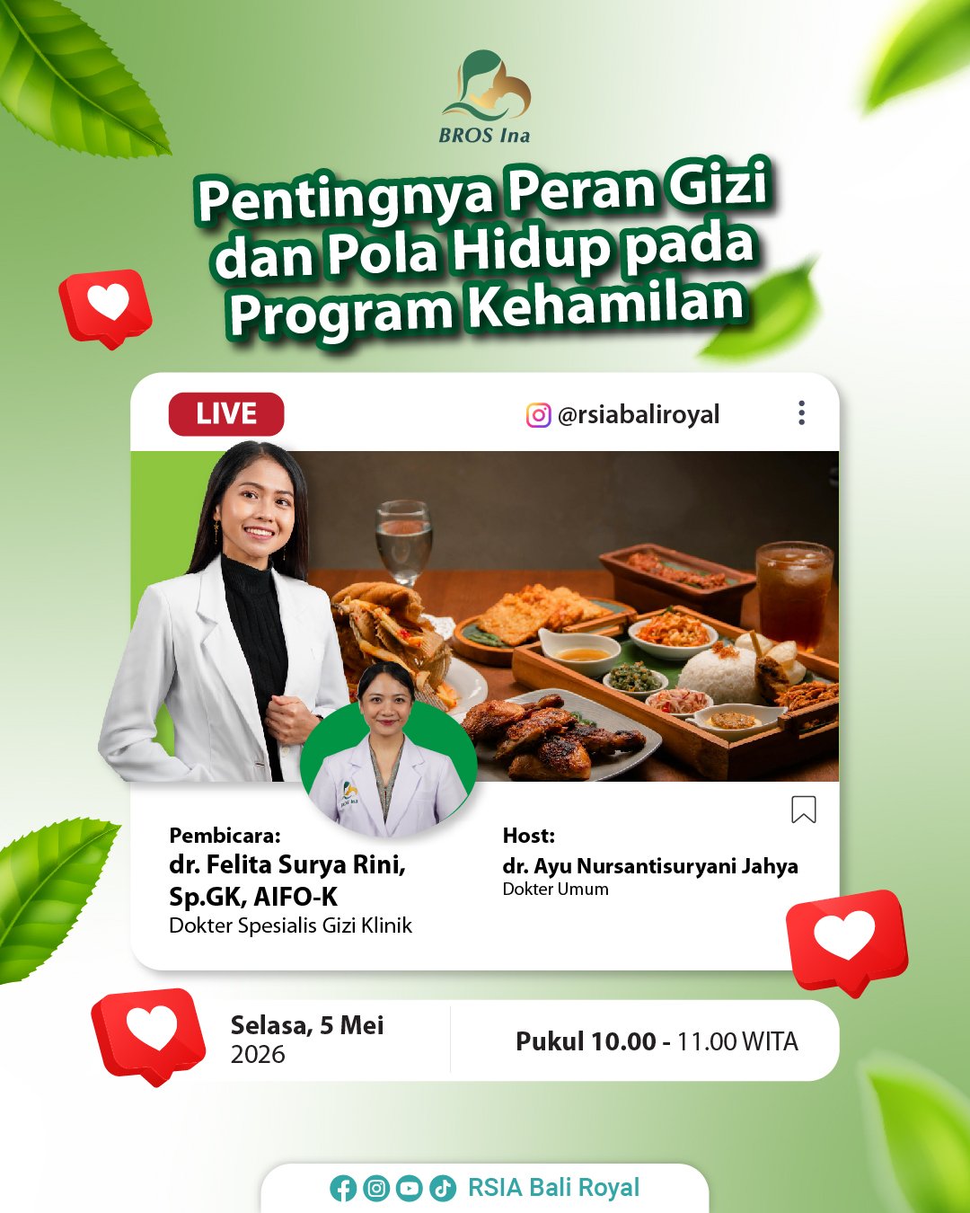 Live IG BROS Ina - Mei 2026