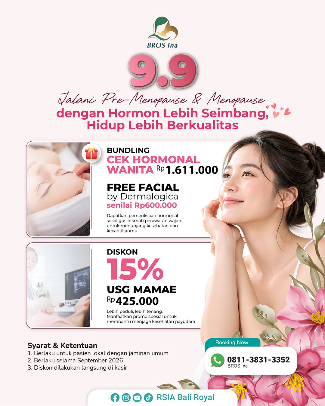 Promo 9.9 Jalani Pre-Menopause & Menopause dengan Hormon Lebih Seimbang, Hidup Lebih Berkualitas